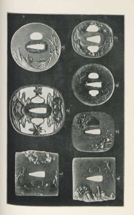 Sword guards. Plate II