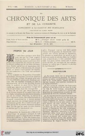 Nr. 3 (16 Janvier)