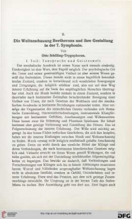 25: Die Weltanschauung Beethovens und ihre Gestaltung in der 7. Symphonie