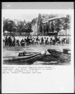 Rindermarkt in Leiden