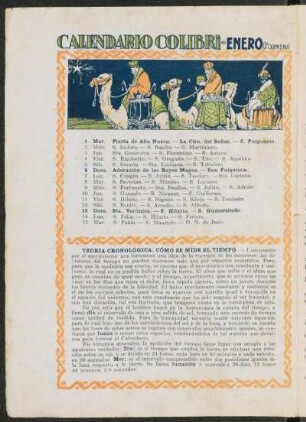 Teoría cronológica. Cómo se mide el tiempo.