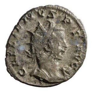 Münze, Antoninian, 258 - 259 n. Chr.