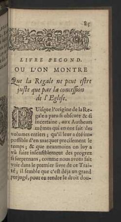 Livre second.