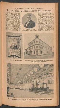 La asociación de Dependientes del Comercio : Los grandes edificios de La Habana