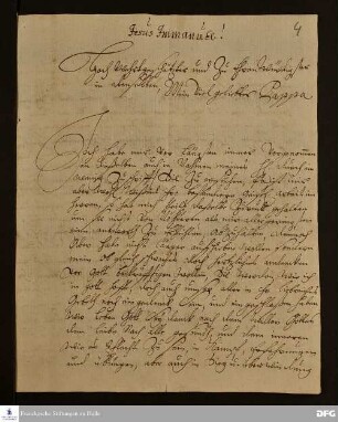 Brief von Eleonora Josepha von Morawitzky und Rudnitz an [August Hermann Francke].