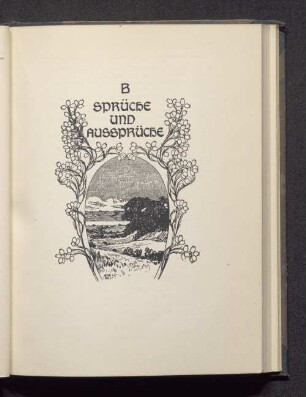 B. Sprüche und Aussprüche