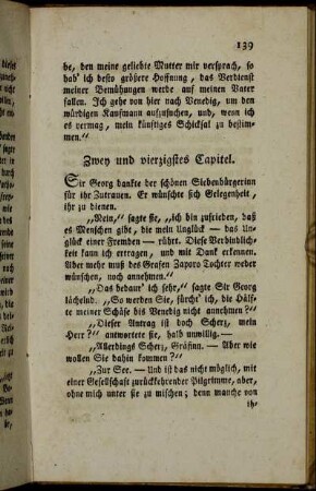 Zwey und vierzigstes Capitel. - Drey und fünfzigstes Capitel.