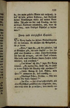 Zwey und vierzigstes Capitel. - Drey und fünfzigstes Capitel.