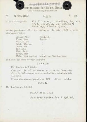 Müller, Günther, Dr.