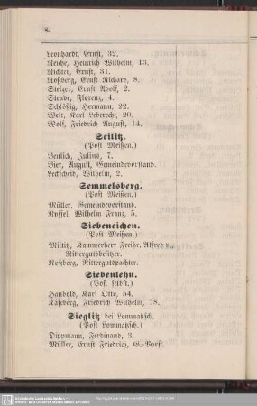 Sieglitz bei Lommatzsch
