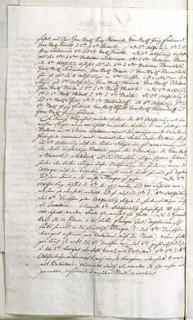 WHK 39 Preußische Revüen und Manöver: Disposition zum Manöver bei Berlin, 23. Mai 1788