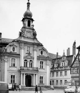 Kulmbach. Rathaus. Aufgenommen 1968
