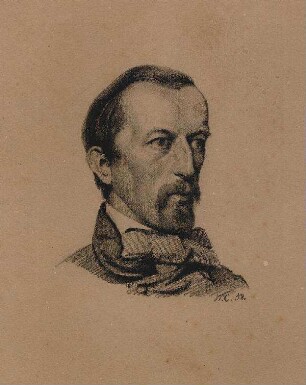 Bildnis von Klaus Groth (1819-1899)