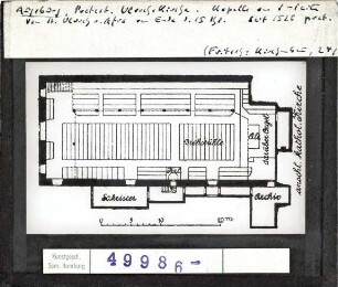 Augsburg: St. Ulrich und Afra, Kapelle, Grundriss