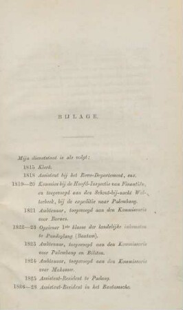 BIjlage