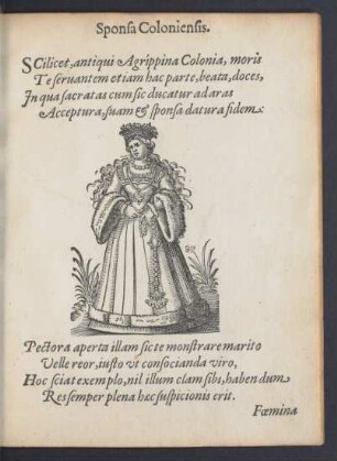 Sponsa Coloniensis.