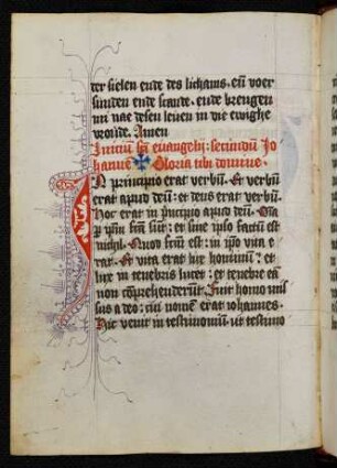 Evangelienperikopen (Io 1,1-14), lat.