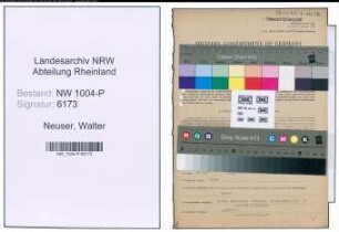 Entnazifizierung Walter Neuser , geb. 13.06.1882 ()