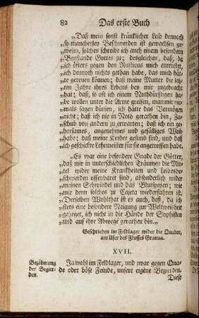 XVII. Die Zähmung der Begierden.
