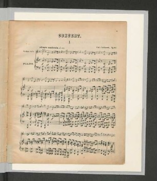 Concert. I. [Violino Solo & Piano]