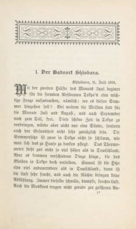 1. Der Badeort Shiobara