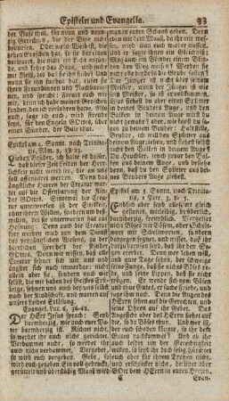 Epistel am 5. Sonnt. nach Trinitatis, 1 Petr. 3. 8-13.