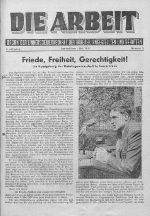 Nummer 5: Mai 1954