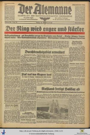23.05.1940 (Donnerstag-Ausgabe)