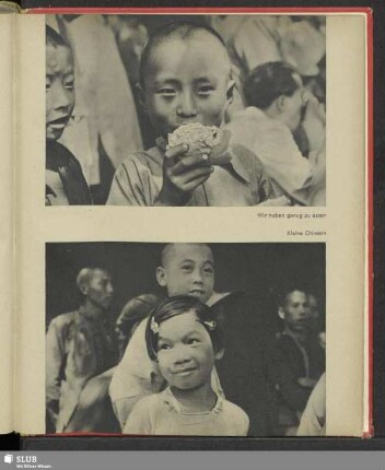 Wir haben genug zu essen - Kleine Chinesin