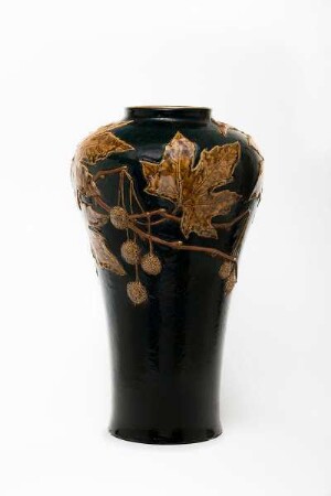 Vase mit Platanendekor