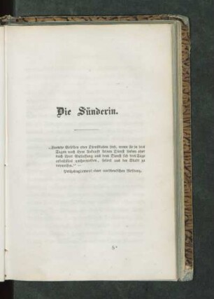 Die Sünderin