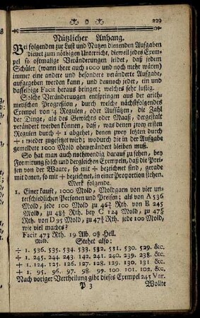 Nützlicher Anhang.