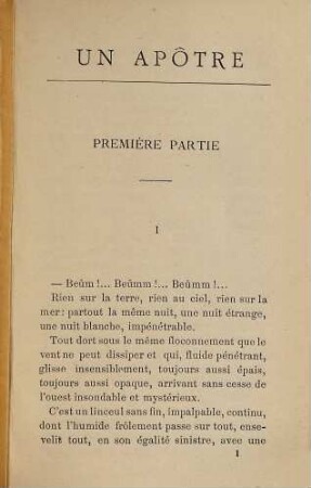 Un apôtre