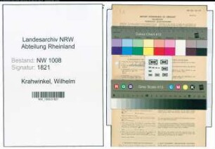 Entnazifizierung Wilhelm Krahwinkel , geb. 20.02.1904 (Kraftfahrer)