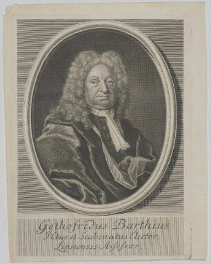 Bildnis des Gothofredus Barthius