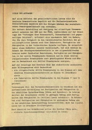 Ziele und Aufgaben