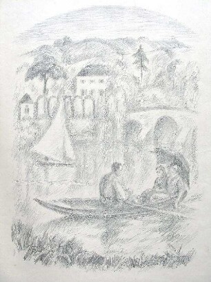 Auf dem Fluss