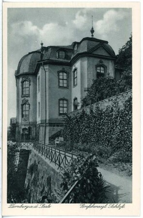 Dornburg. Großherzogliches Schloss