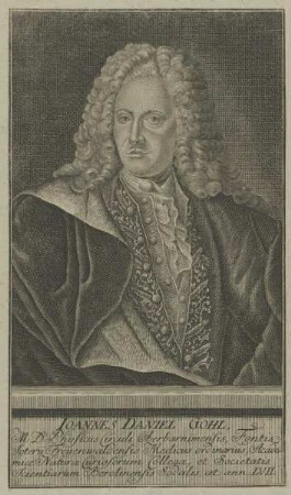 Bildnis des Ioannes Daniel Gohl