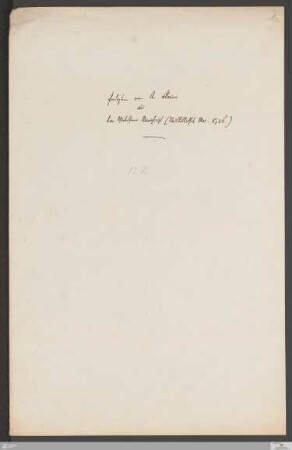 Faszikel V,a: Abschriften und Auszüge zur Biographie Ambrosius Blarers