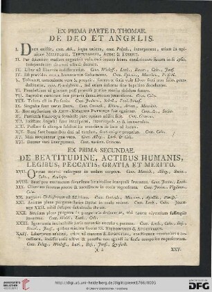 Ex prima secundae: De beatitudine, actibus humanis, legibus, peccatis, gratia et merito