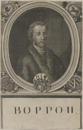 Bildnis von Boppo II., Graf von Henneberg