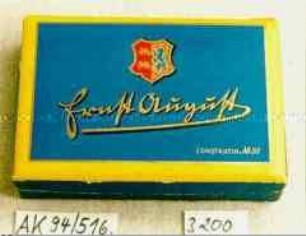 Pappschachtel für 10 Stück Zigaretten "Ernst August CONSTANTIN No 50"