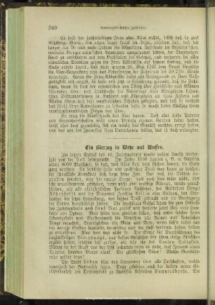 Ein Bierzug in Wehr und Waffen