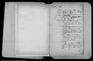 Berechtsame der Kupfer-, Blei- und Nickelerzmutung "Johanna Tiefenbach" bei Friedrichsbrunn