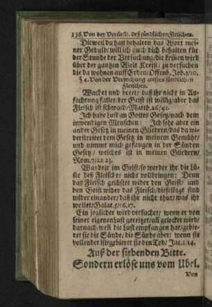 Auß der siebenden Bitte.