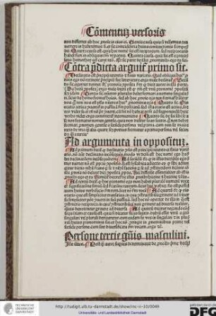 Postquam autor superius determinavit de pronominibus prime declinationis hic consequenter docet declinare pronomina primitiva secunde declinationis