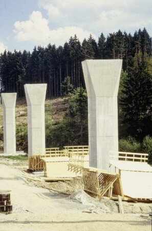 Talbrücke Ruderting, Externe Vorspannung