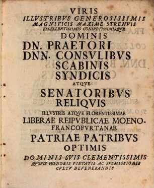 Dissertatio Inauguralis Medica Exhibens Nitrum Praecipuorum Morborum Methodo Methodica Conscriptorum Medelam