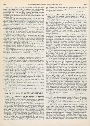 444-446 [Rezension] Conciliorum oecumenicorum decreta